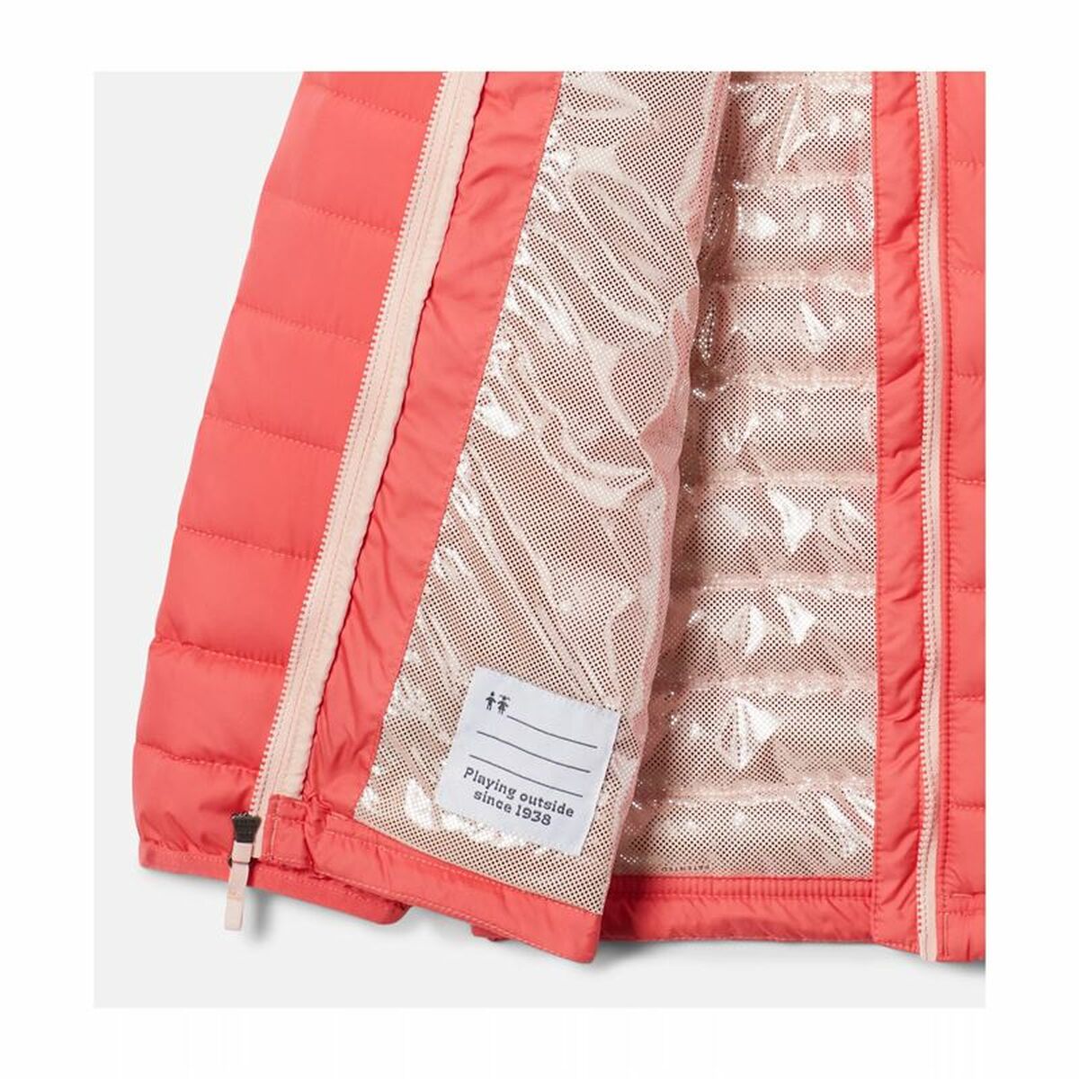 Chaqueta Deportiva para Niños Columbia Powder Lite™ Salmón