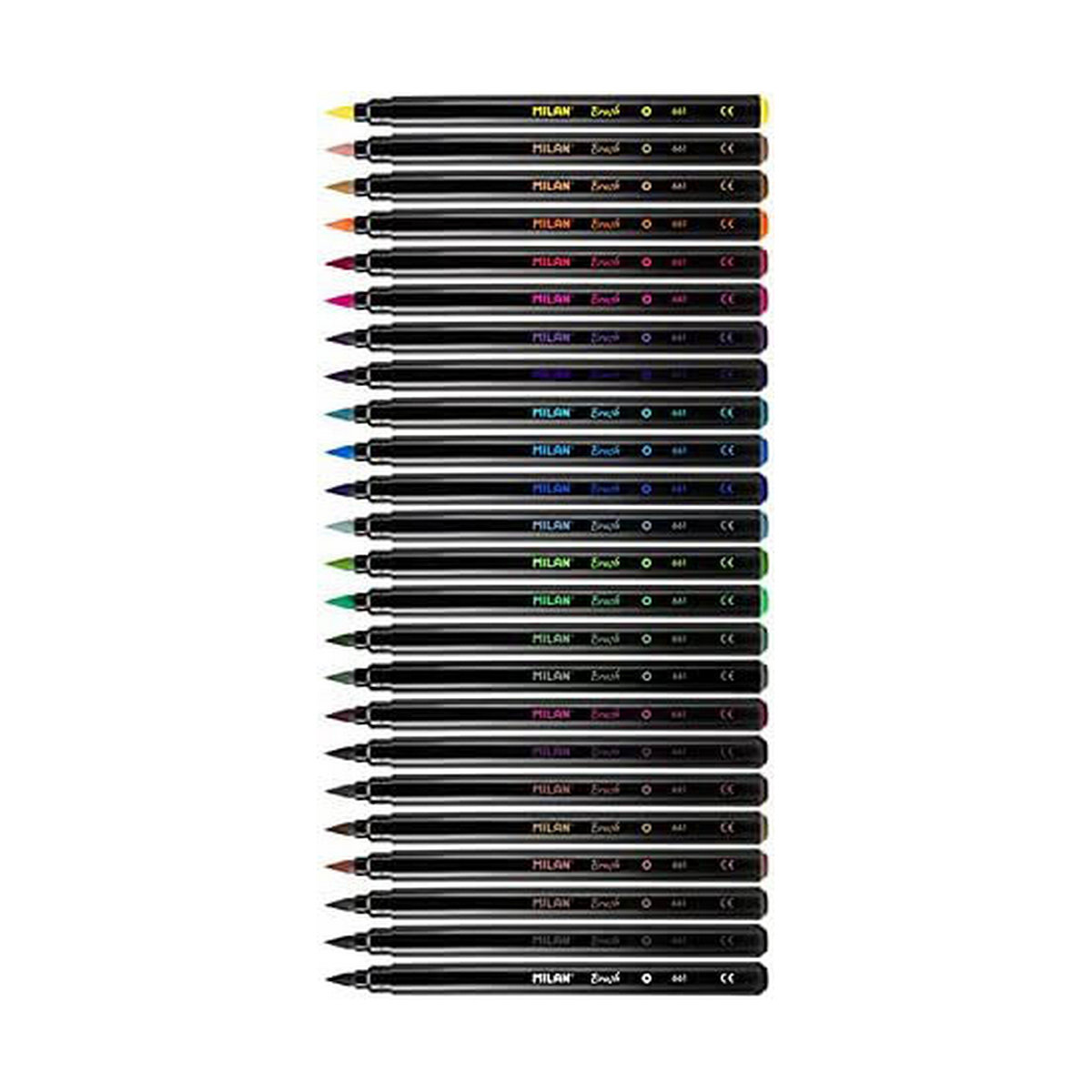 Set de Rotuladores Milan Multicolor 24 Piezas