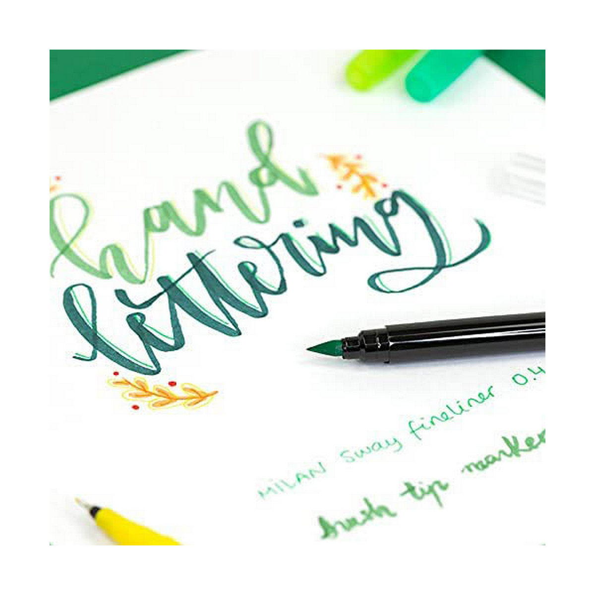 Set de Rotuladores Milan Multicolor 24 Piezas