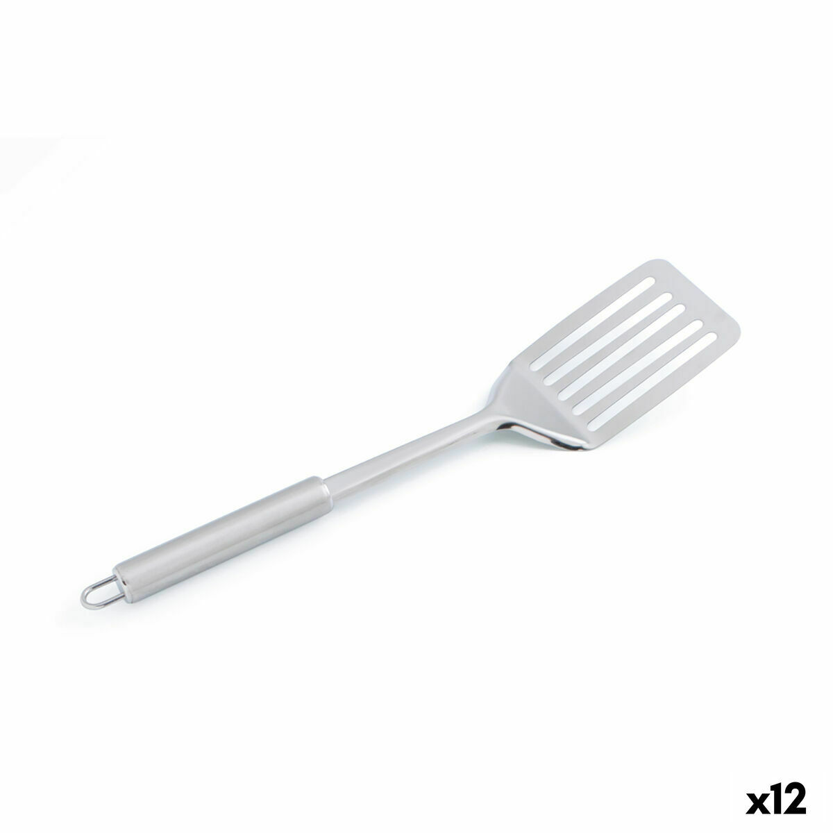 Espátula de Cocina Quid Kitchen Renova Acero Metal 33,5 x 7,5 x 3,5 cm (12 Unidades)