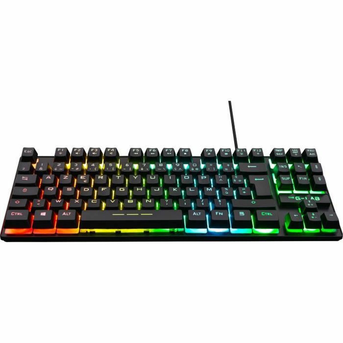 Teclado Gaming The G-Lab Caesium Francés AZERTY