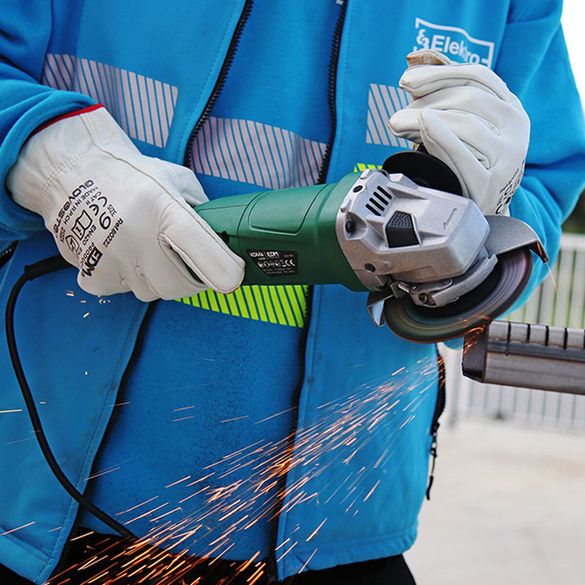 Amoladora angular Koma Tools 1050 W