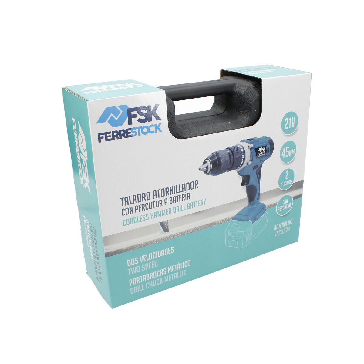 Atornillador eléctrico Ferrestock FSKTAB002 230 V 2 velocidades