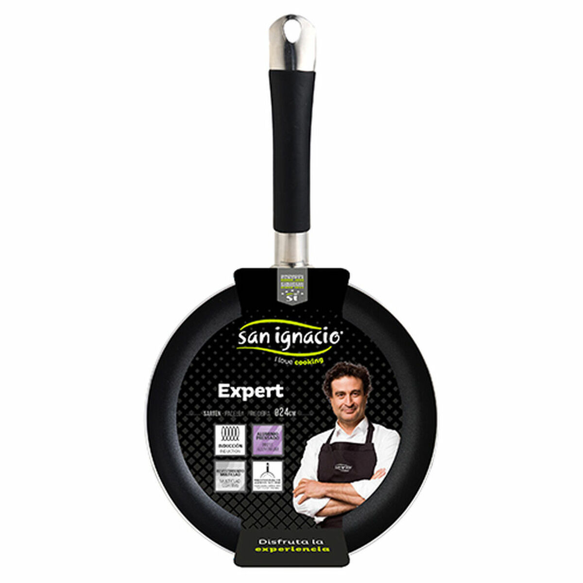Sartén San Ignacio Expert sg9516 Aluminio 24 x 5 cm