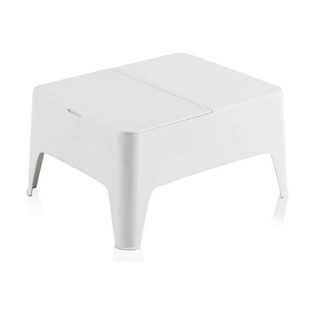 Mesa auxiliar SP Berner Alaska Blanco Plástico 58 x 48 x 30 cm
