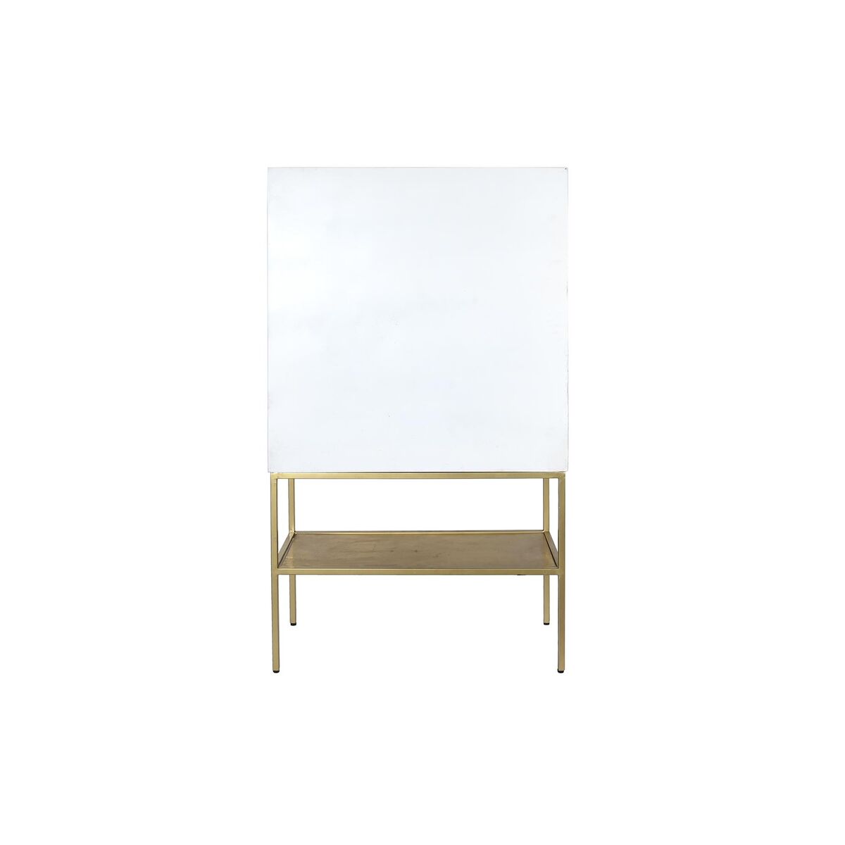 Aparador DKD Home Decor Blanco Dorado Metal Madera de mango 91 x 44 x 152 cm