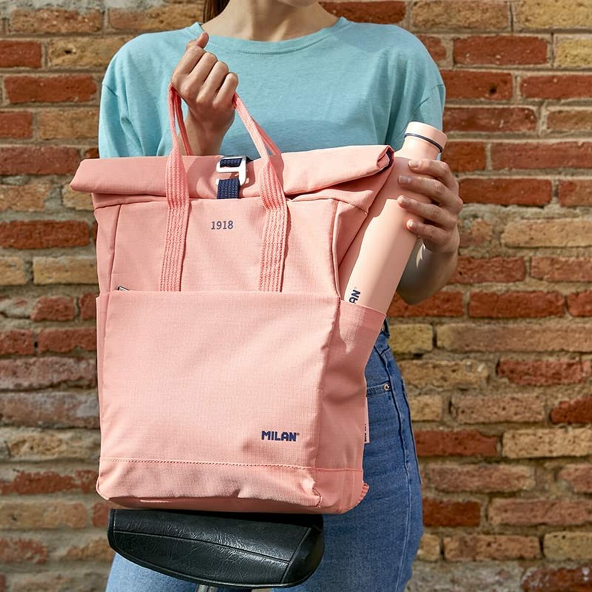 Mochila Casual Milan Rosa 10 L 42 x 29 x 11 cm