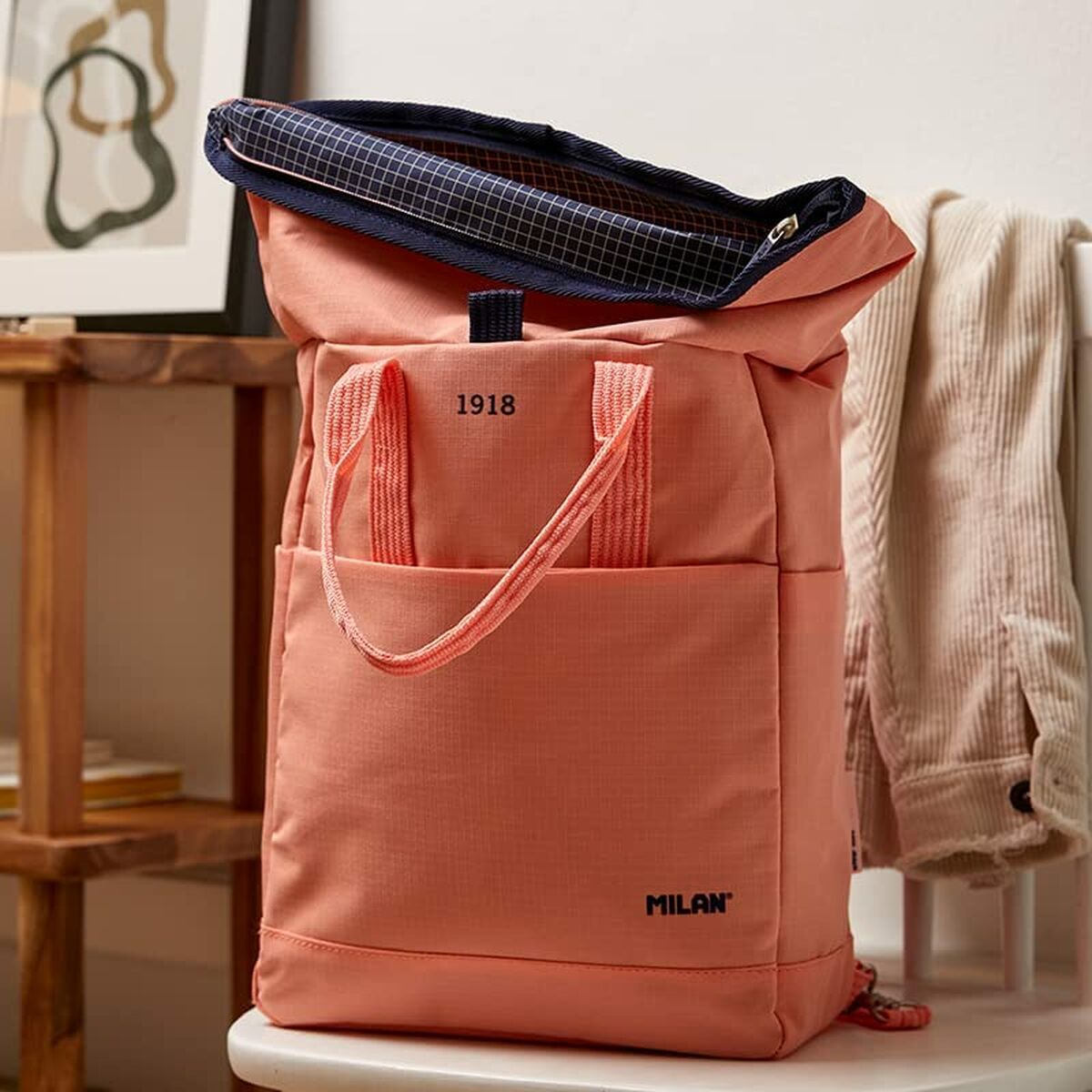 Mochila Casual Milan Rosa 10 L 42 x 29 x 11 cm