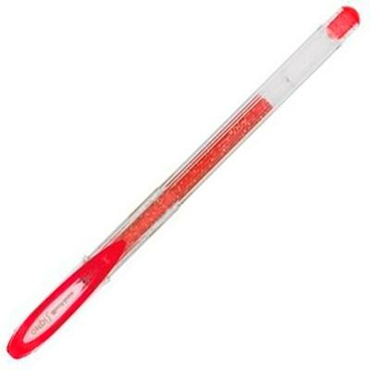 Boligrafo de tinta líquida Uni-Ball Sparkling UM-120SP Rojo 0,5 mm (12 Piezas)