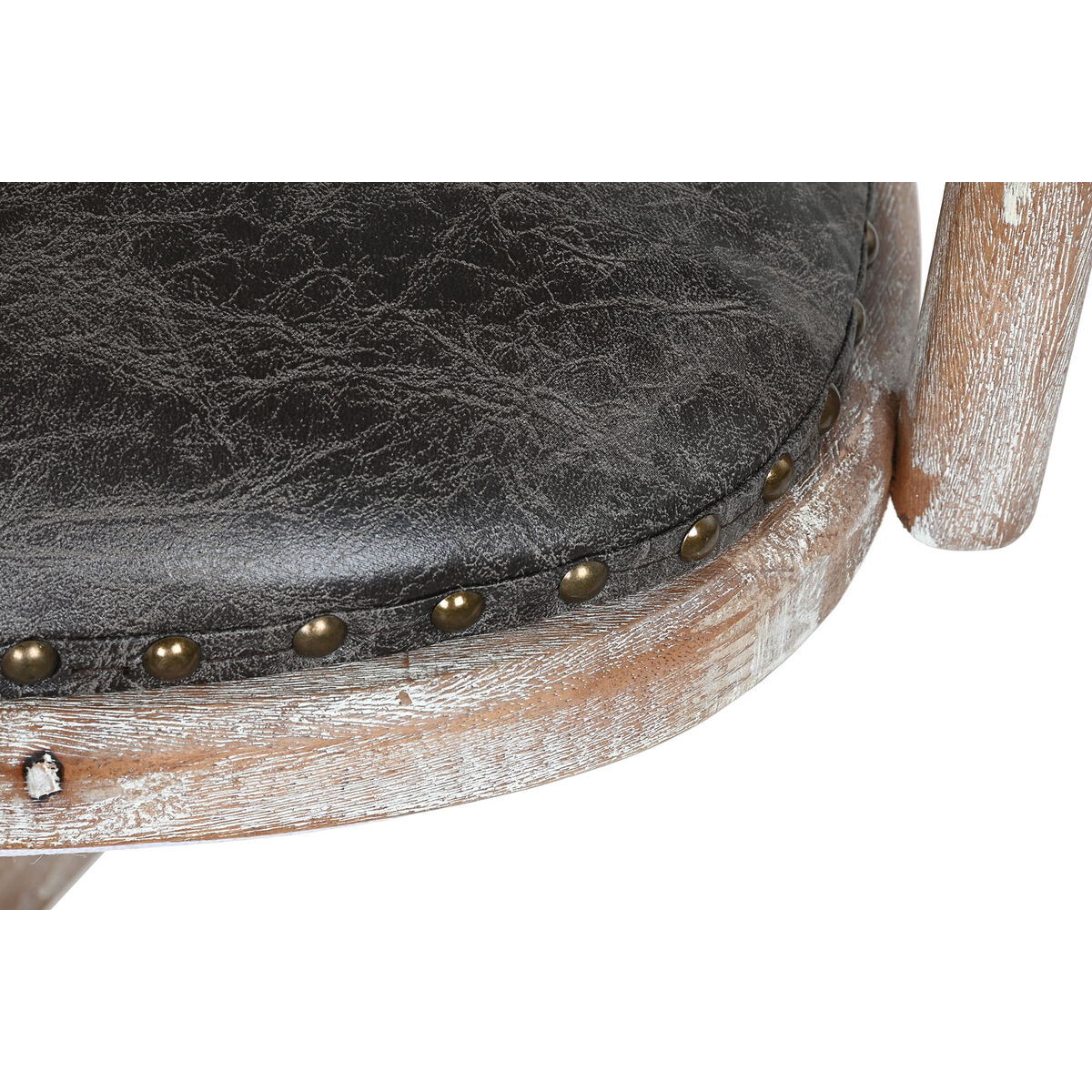 Silla de Comedor DKD Home Decor Negro Marrón oscuro 52 x 50 x 88 cm