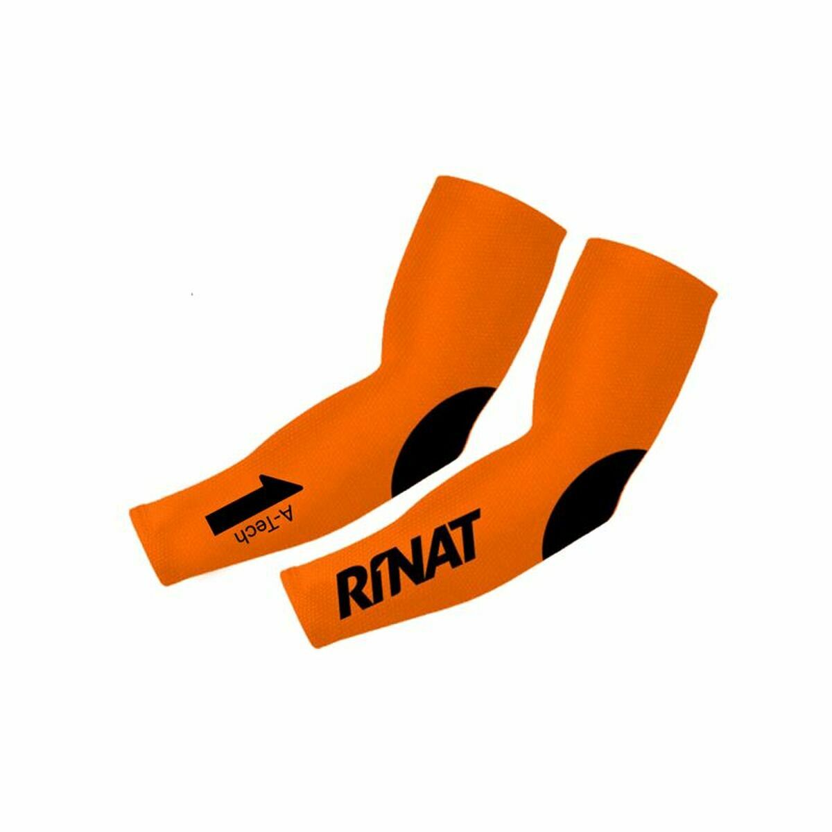Manguitos Rinat A-Tech Negro Naranja
