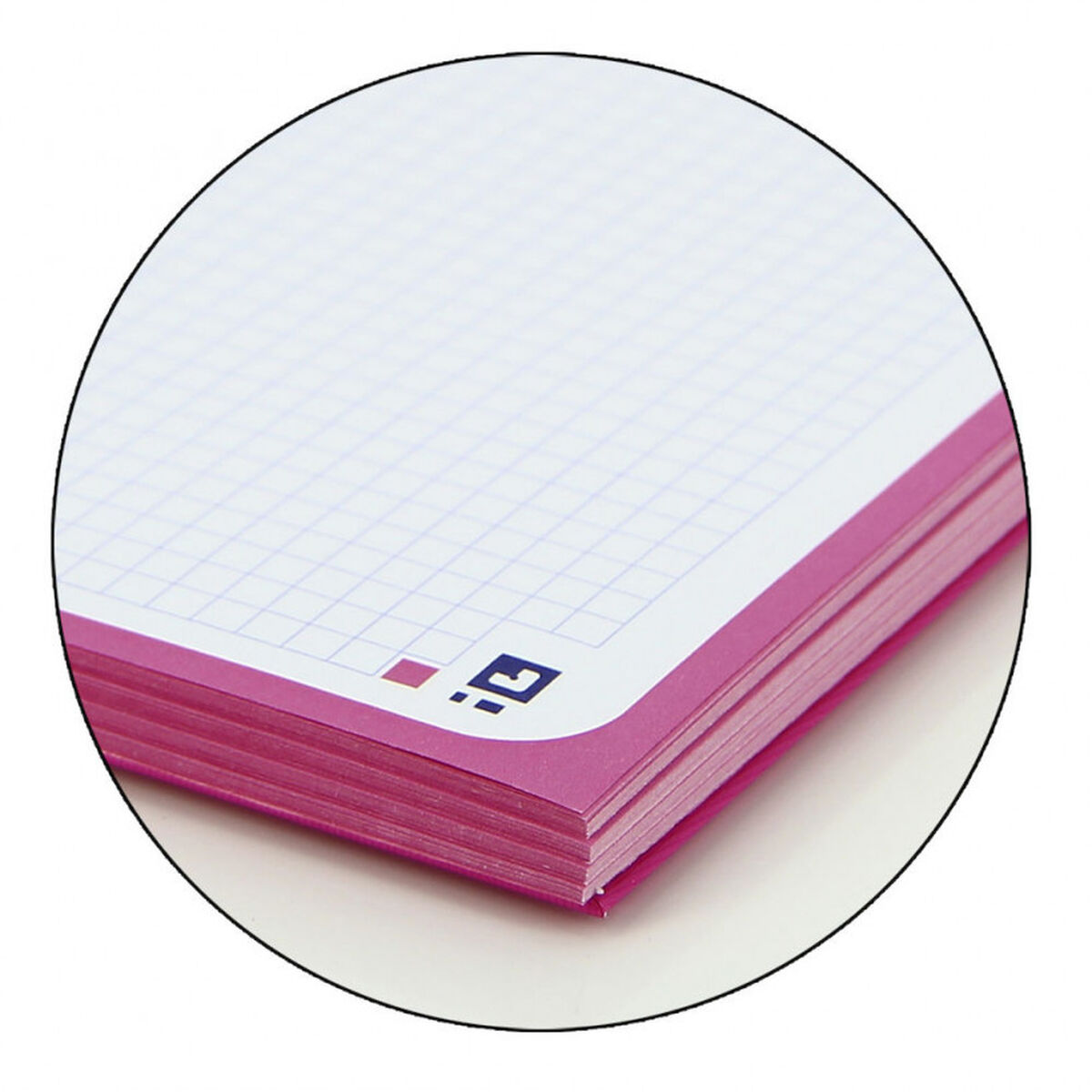 Cuaderno Oxford European Book Fucsia A4 A4+ 80 Hojas 5 Piezas