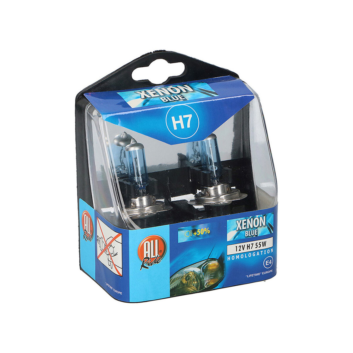 Bombilla incandescente Dunlop H7 Xenón 2 Unidades