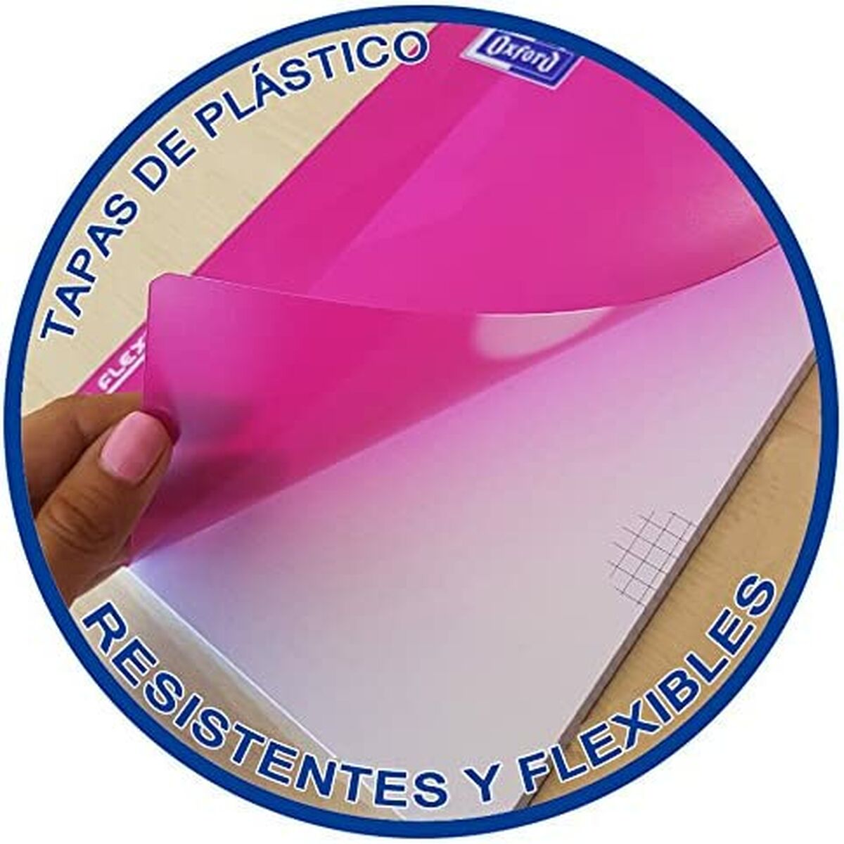 Cuaderno Oxford Multicolor Din A4 80 Hojas 21,5 x 31,5 cm 5 Piezas