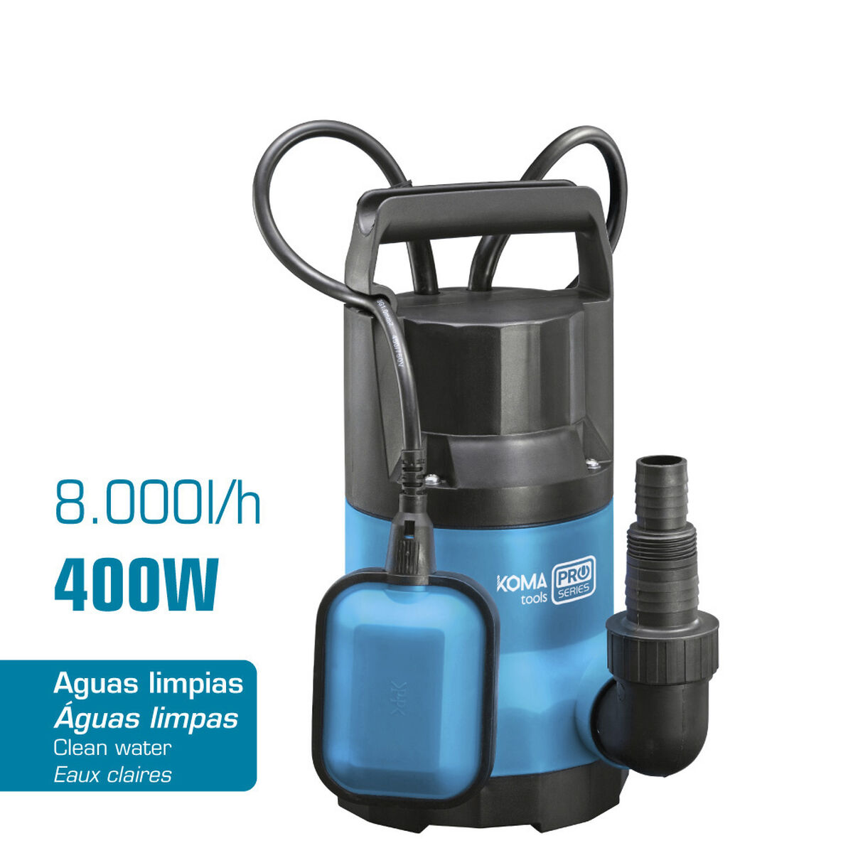 Bomba de agua Koma Tools RXZER23 400 W