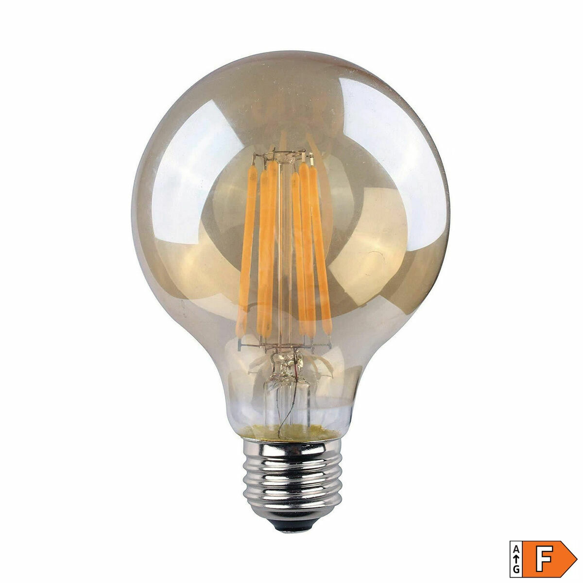 Bombilla LED EDM 98626 F 8 W 55 W E27 720 Lm Ø 8 x 12 cm Vintage (2000 K)