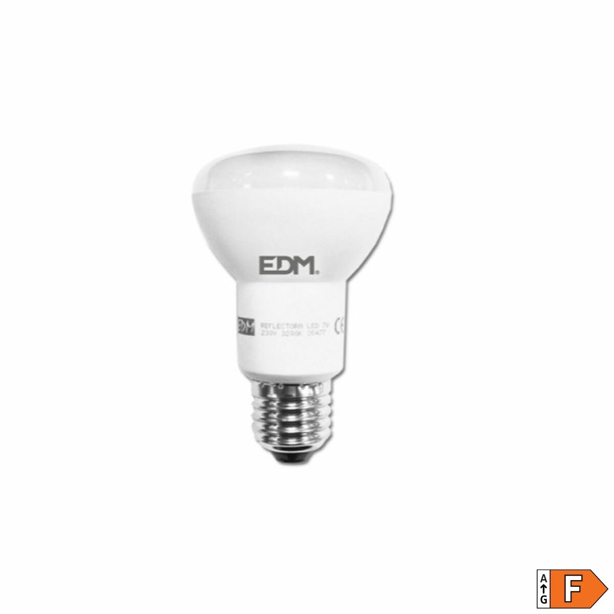 Bombilla LED EDM 35477 F 7 W 48 W 37 W E27 600 lm 470 lm Ø 6,3 x 10 cm Reflectora (3200 K)