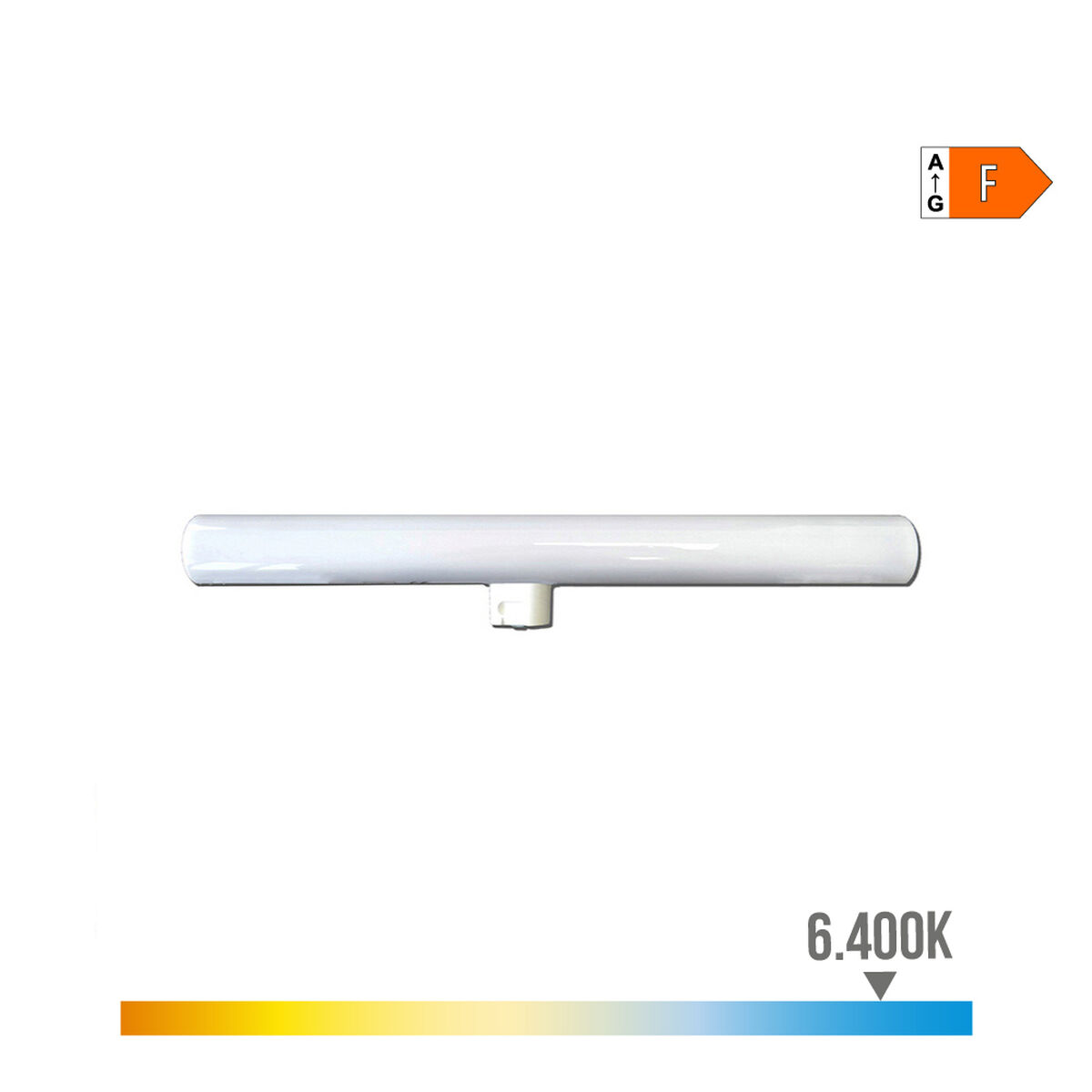 Tubo LED EDM 98820 Linestra F 35 W 7 W 57 W S14D 500 lm Ø 3 x 30 cm (6400 K)
