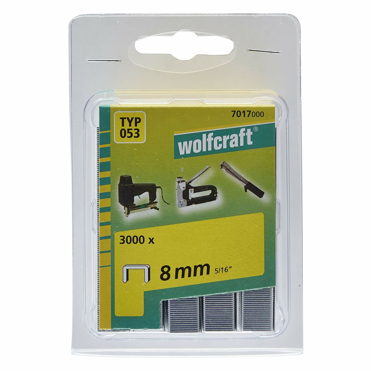 Grapas Wolfcraft 7017000 Nº 053 3000 Unidades