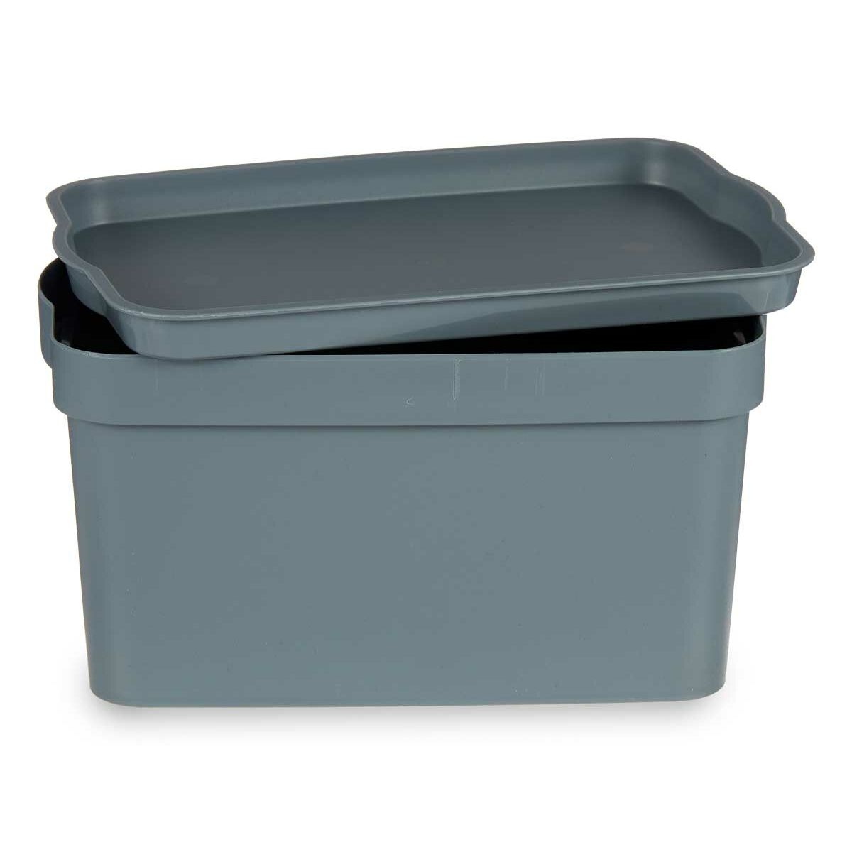 Caja Multiusos Kipit Gris Plástico 2,3 L (24 Unidades)