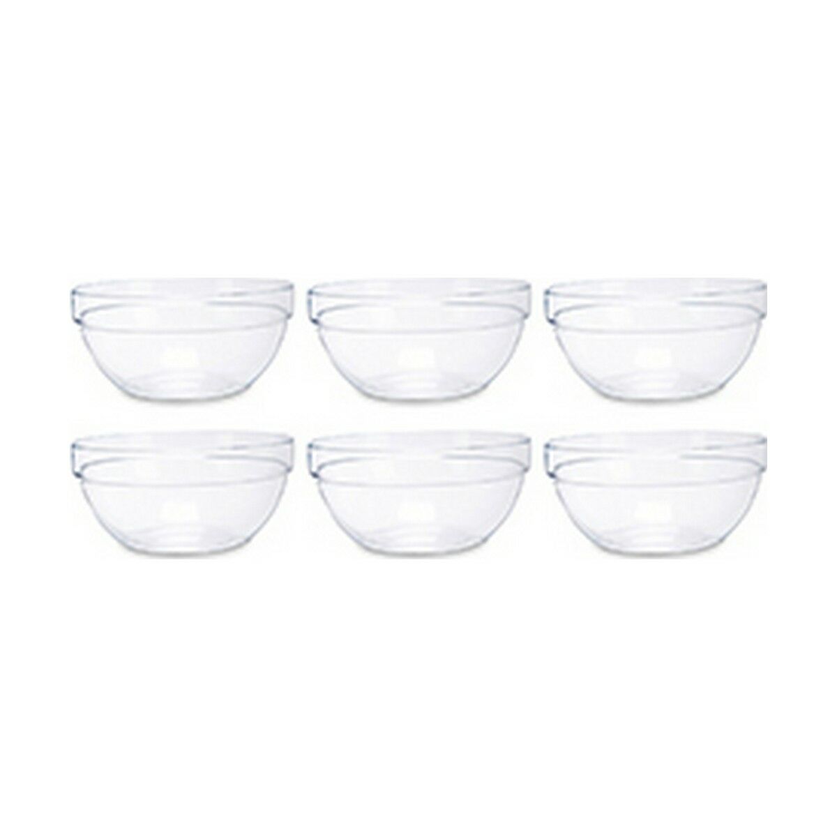 Bol Vivalto TP-3/BHA6 Transparente Vidrio 250 ml (6 Unidades)