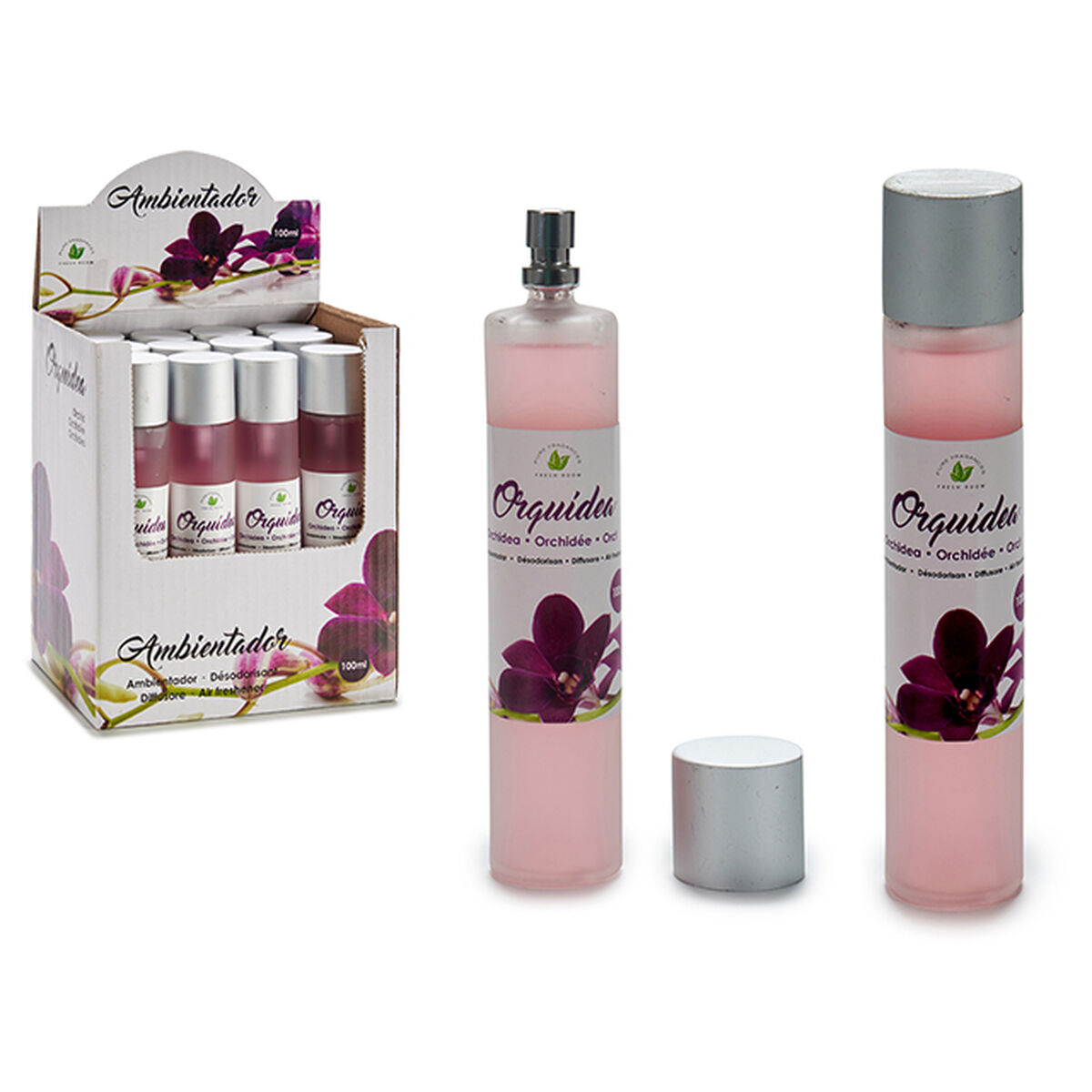 Spray Ambientador Acorde Orquídea 100 ml (12 Unidades)