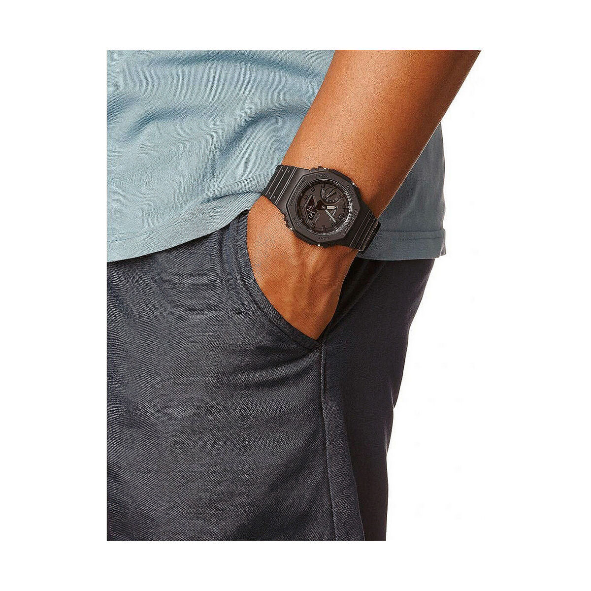 Reloj Hombre Casio G-Shock OAK - ALL BLACK Negro (Ø 45 mm)