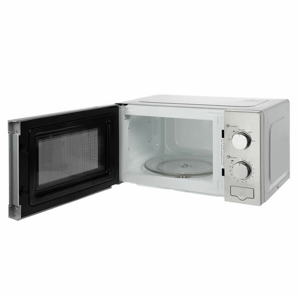 Microondas con Grill Oceanic MO20S Gris 700 W 20 L