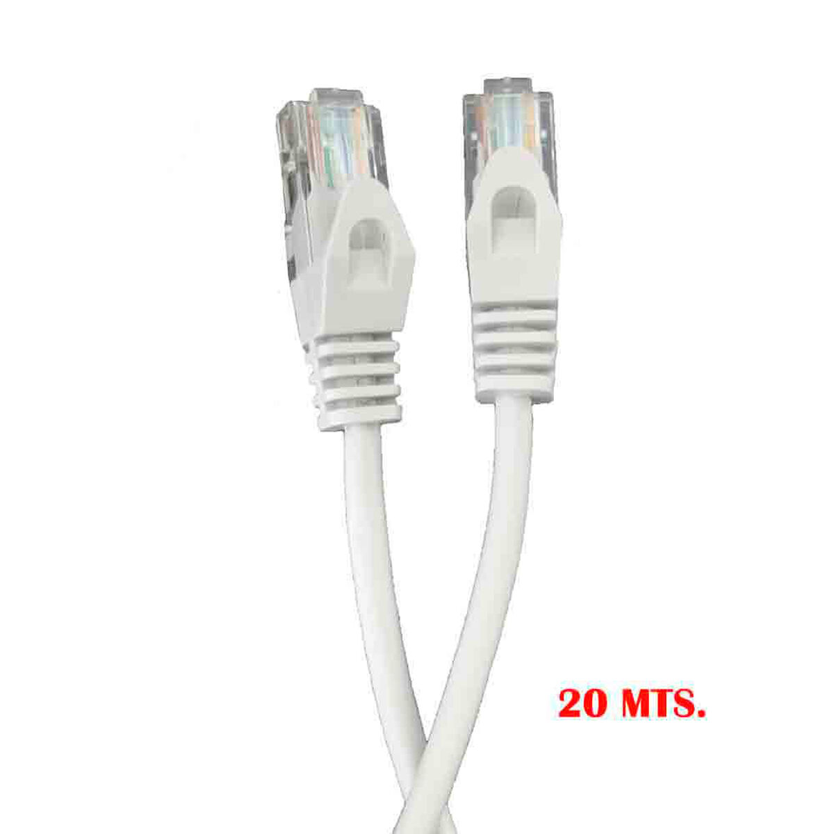 Cable de Red Rígido UTP Categoría 5e EDM 56024 Blanco