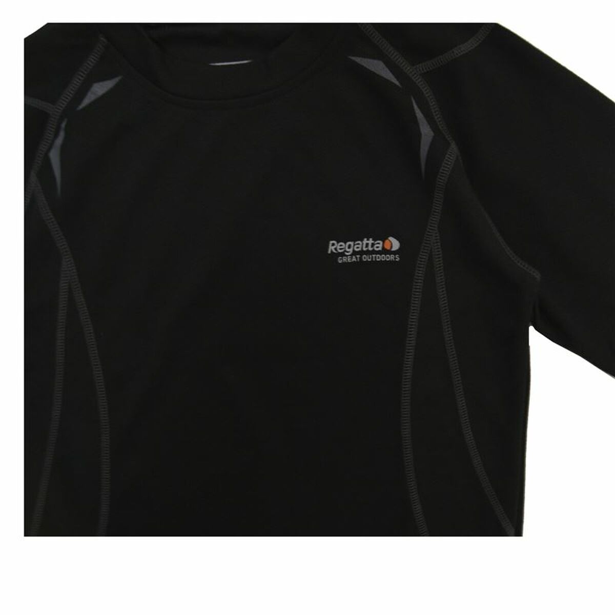 Camiseta Térmica para Niños Regatta Negro