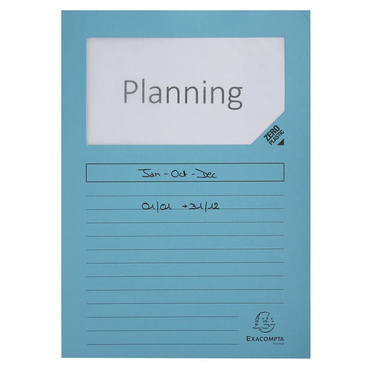 Subcarpeta Exacompta Forever Ventana transparente A4 100 Piezas