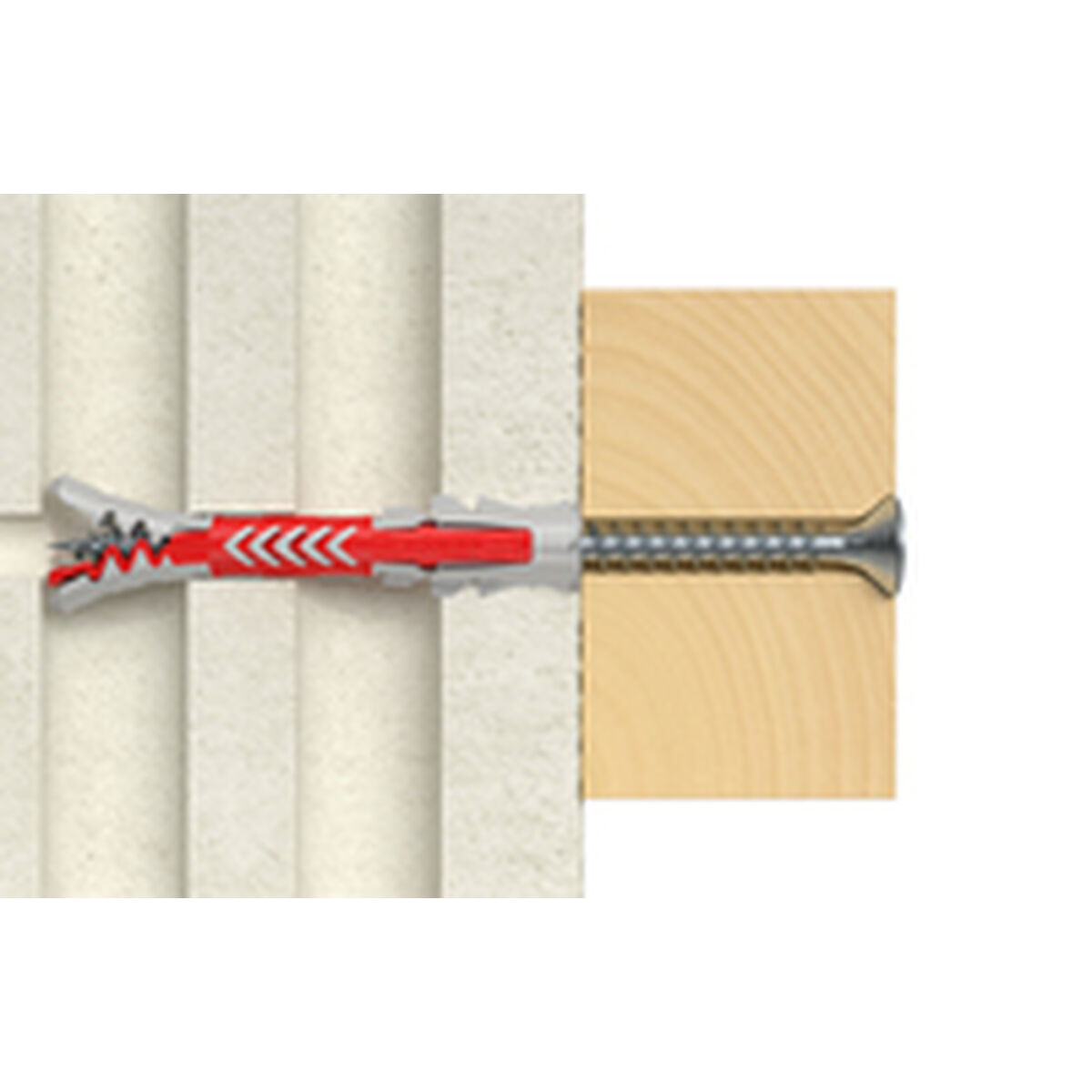 Tacos Fischer 536385 5 x 25 mm 80 Unidades