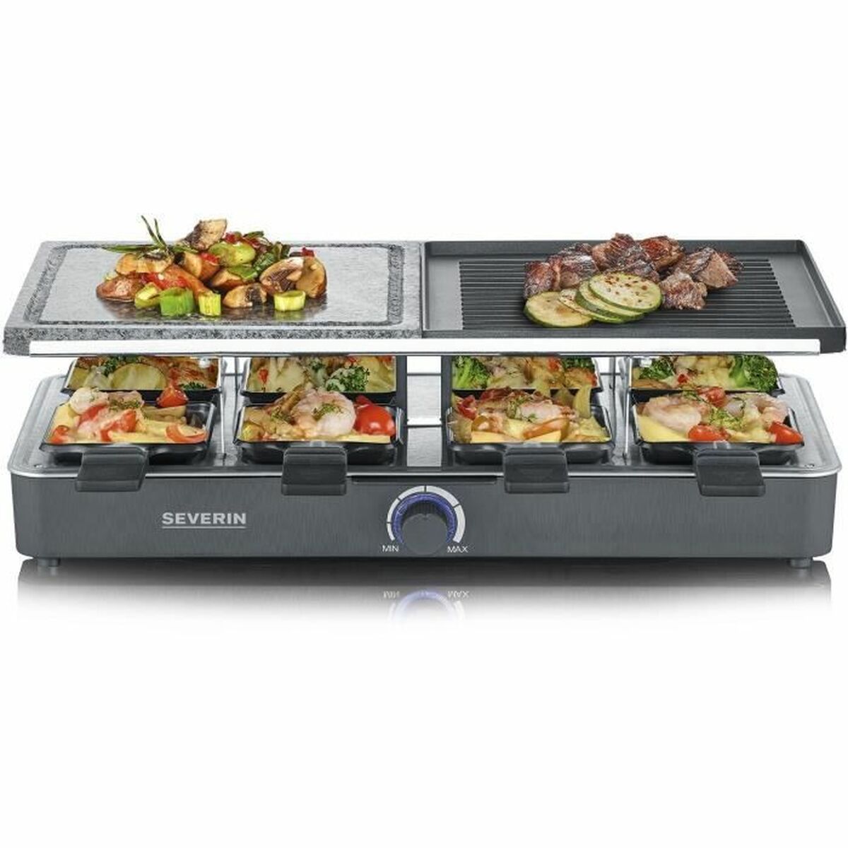 Raclette Severin Rg 2376 Negro noir