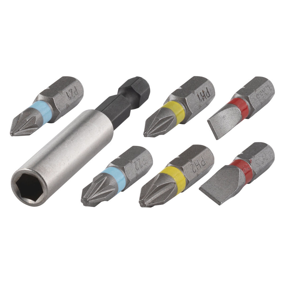 Juego de puntas Wolfcraft 2445000 Atornillador PZ Phillips