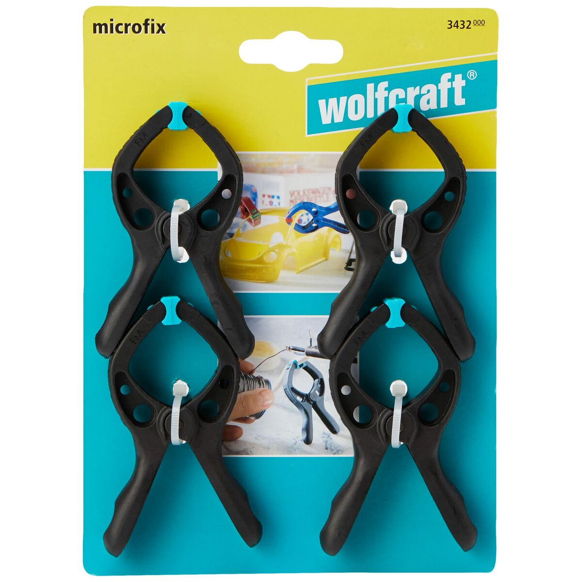 Pinza Wolfcraft microfix 4 Unidades
