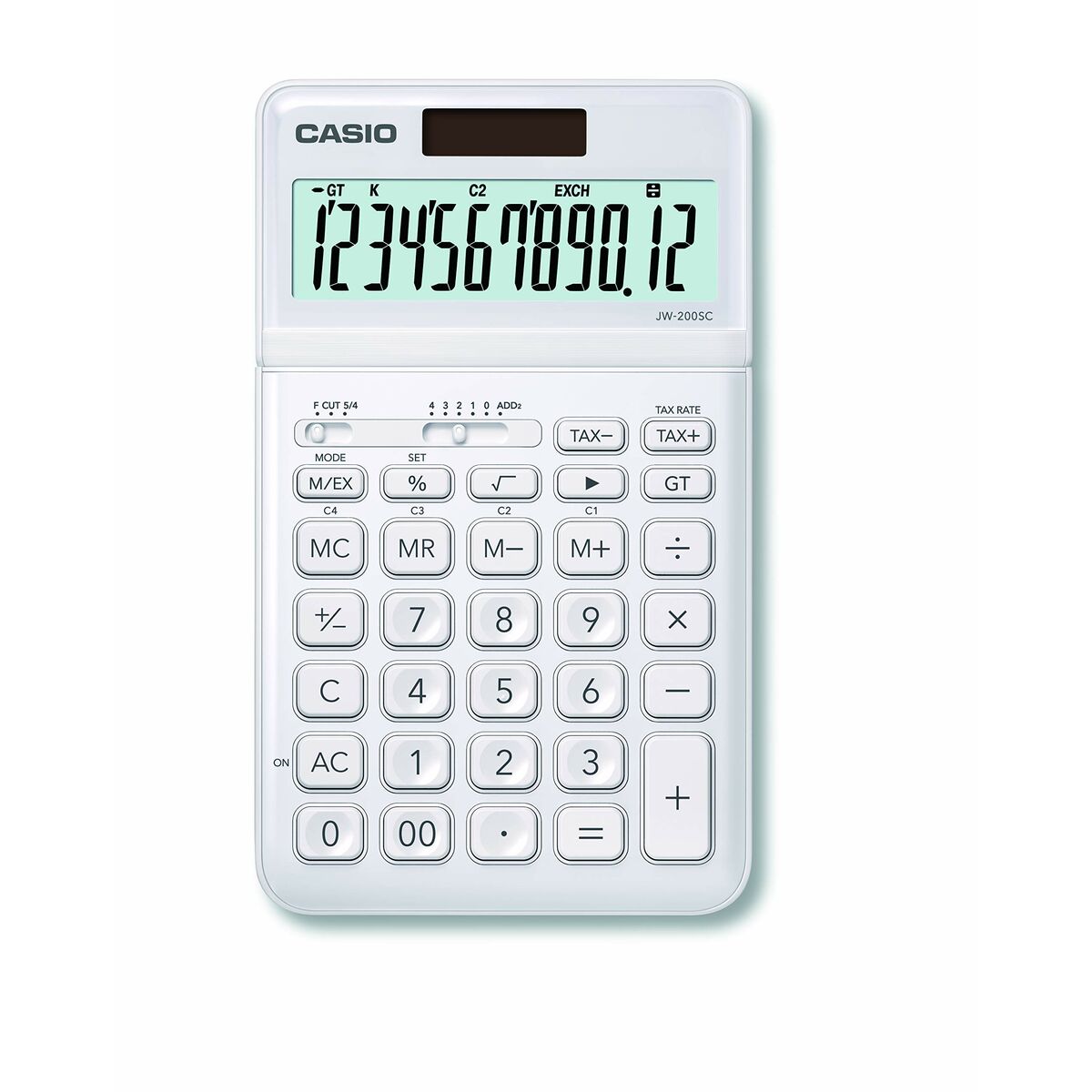Calculadora Casio JW-200SC-WE Blanco Plástico