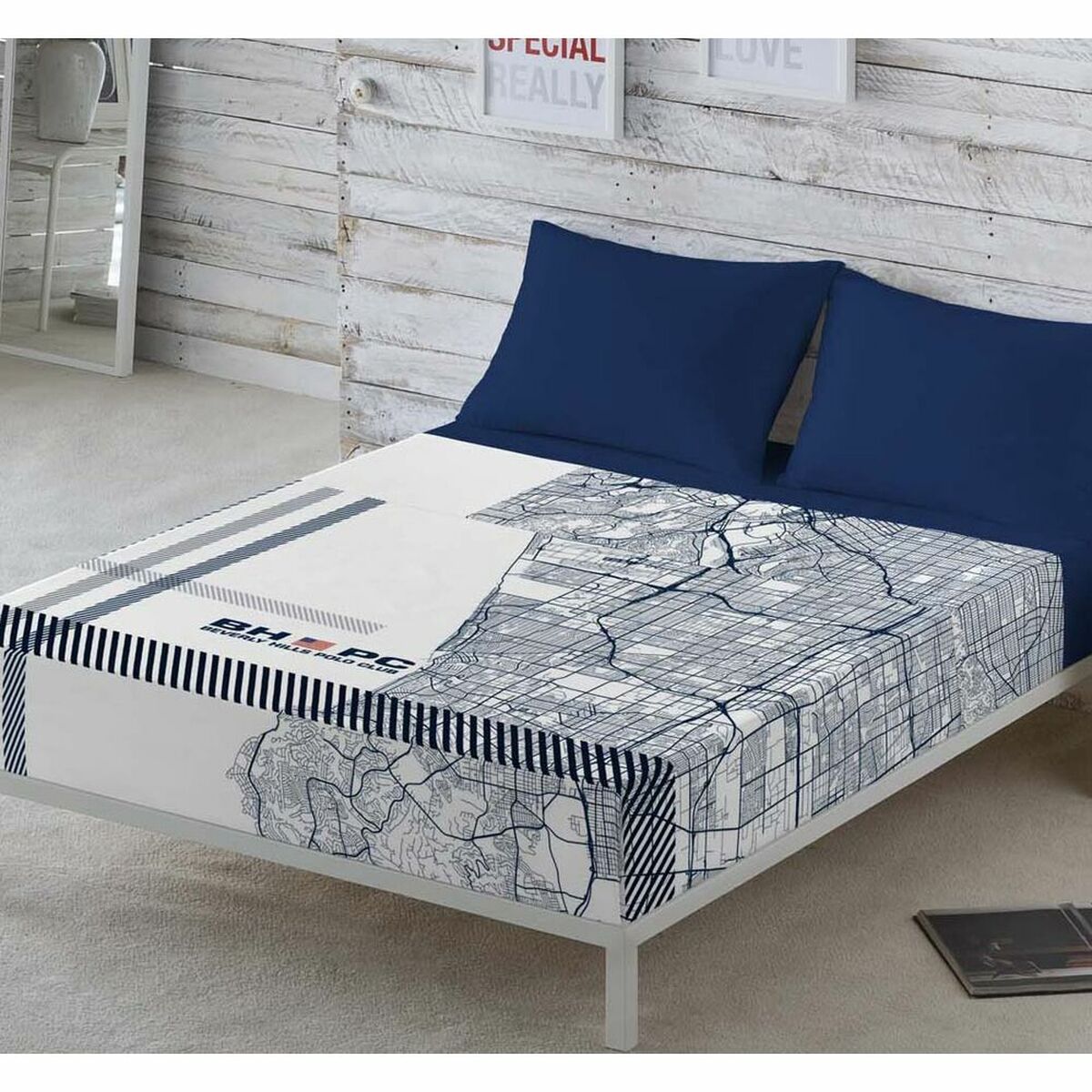 Juego de Sábanas Beverly Hills Polo Club Ryan Cama de 135 210 x 270 cm