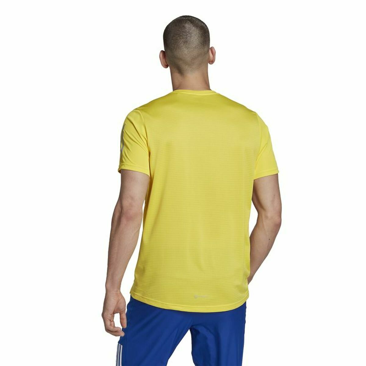 Camiseta de Manga Corta Hombre Adidas  Graphic Tee Shocking Amarillo