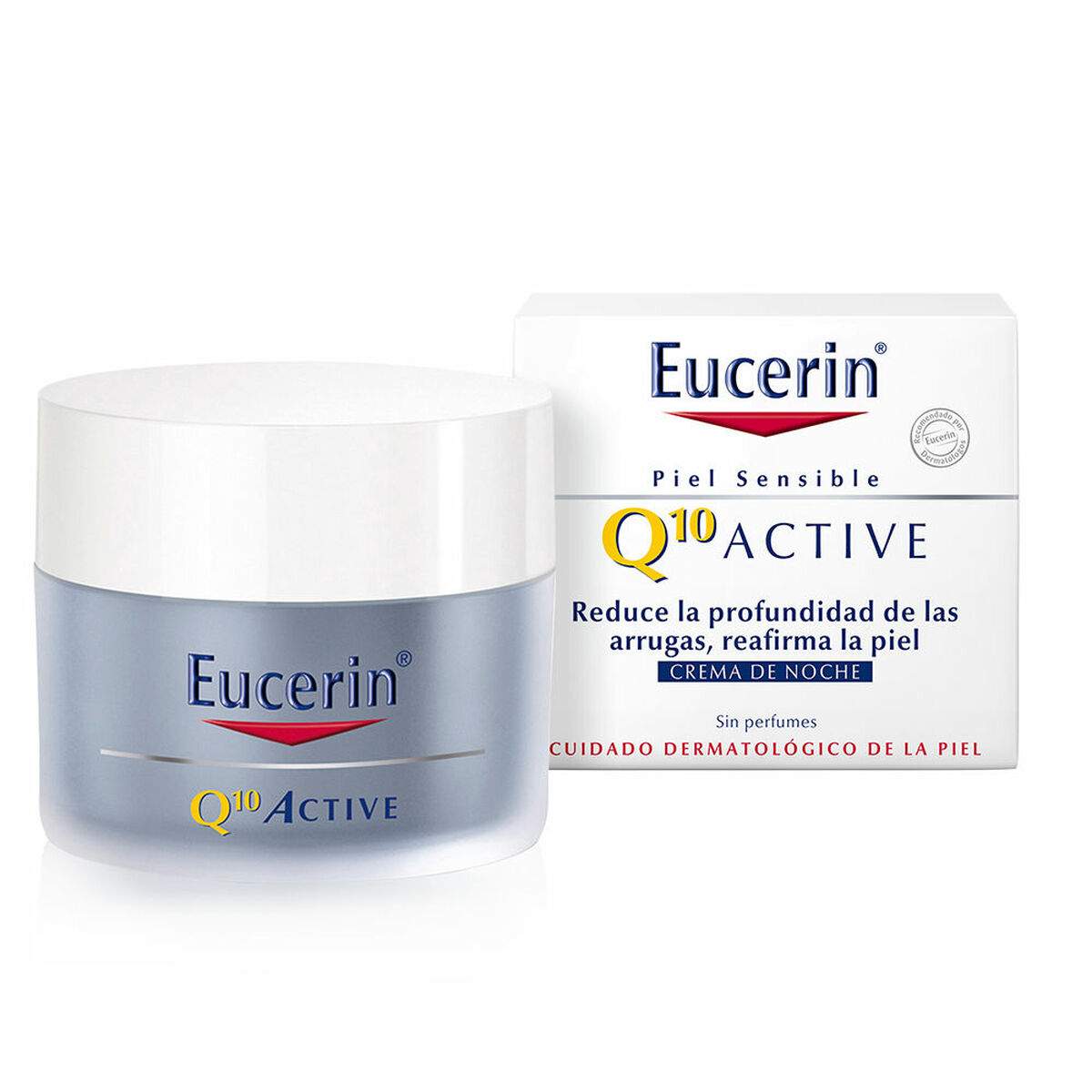 Crema Antiarrugas de Noche Q10 Active Eucerin 50 ml