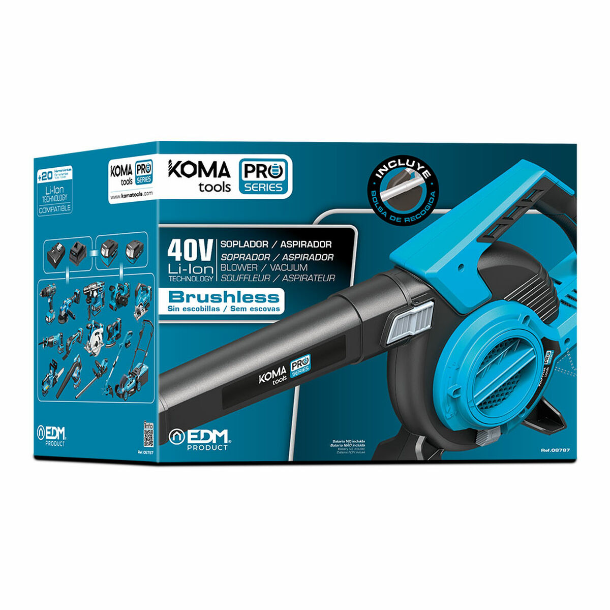 Soplador Koma Tools