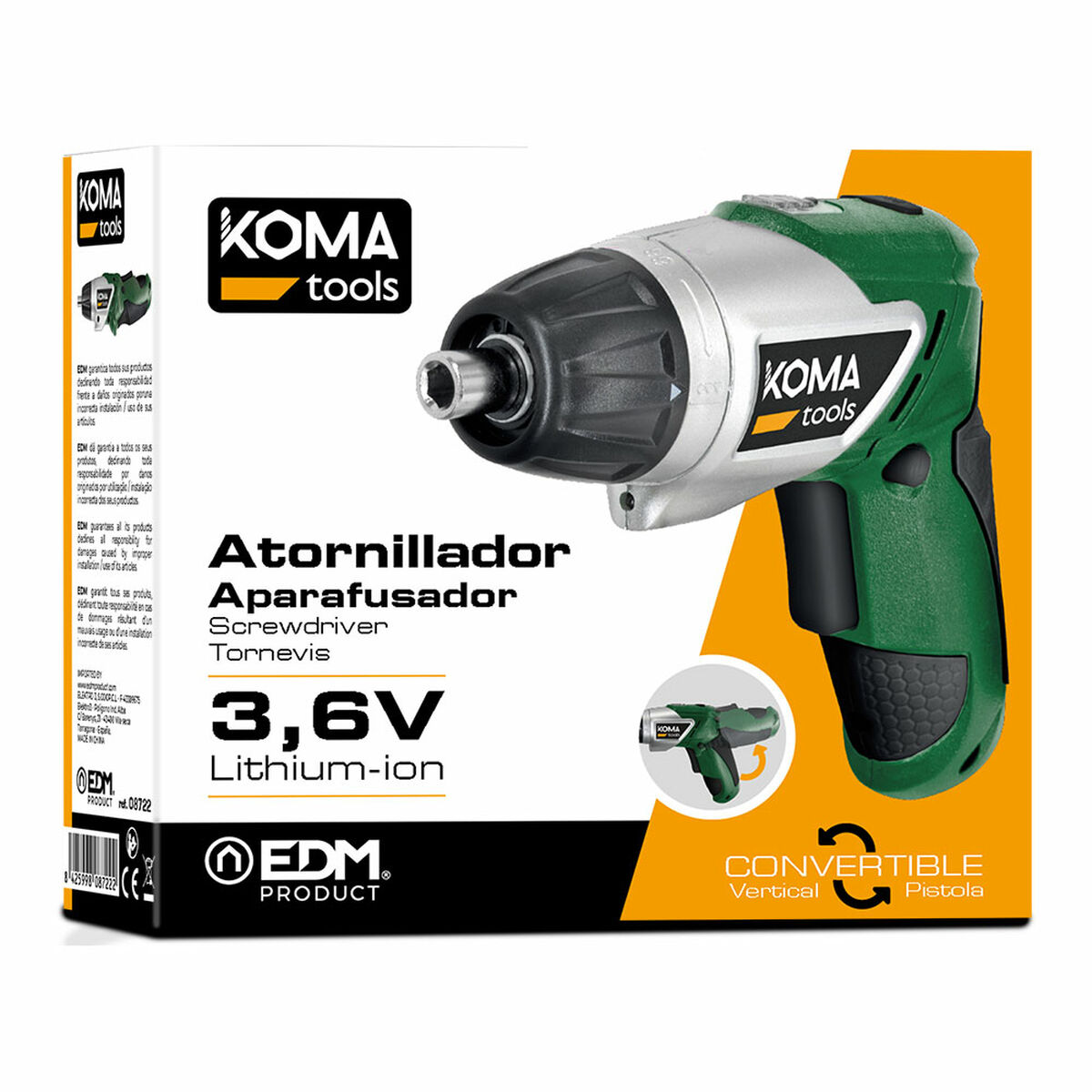 Atornillador eléctrico Koma Tools