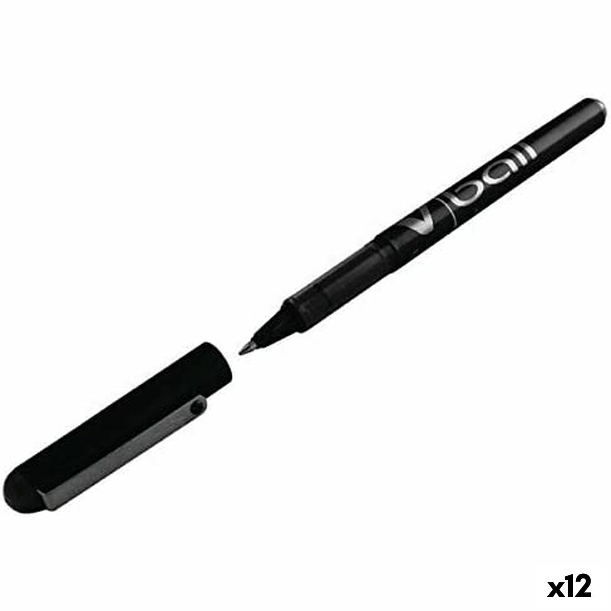 Bolígrafo Pilot BL-VB-5 Negro 0,3 mm (12 Unidades)