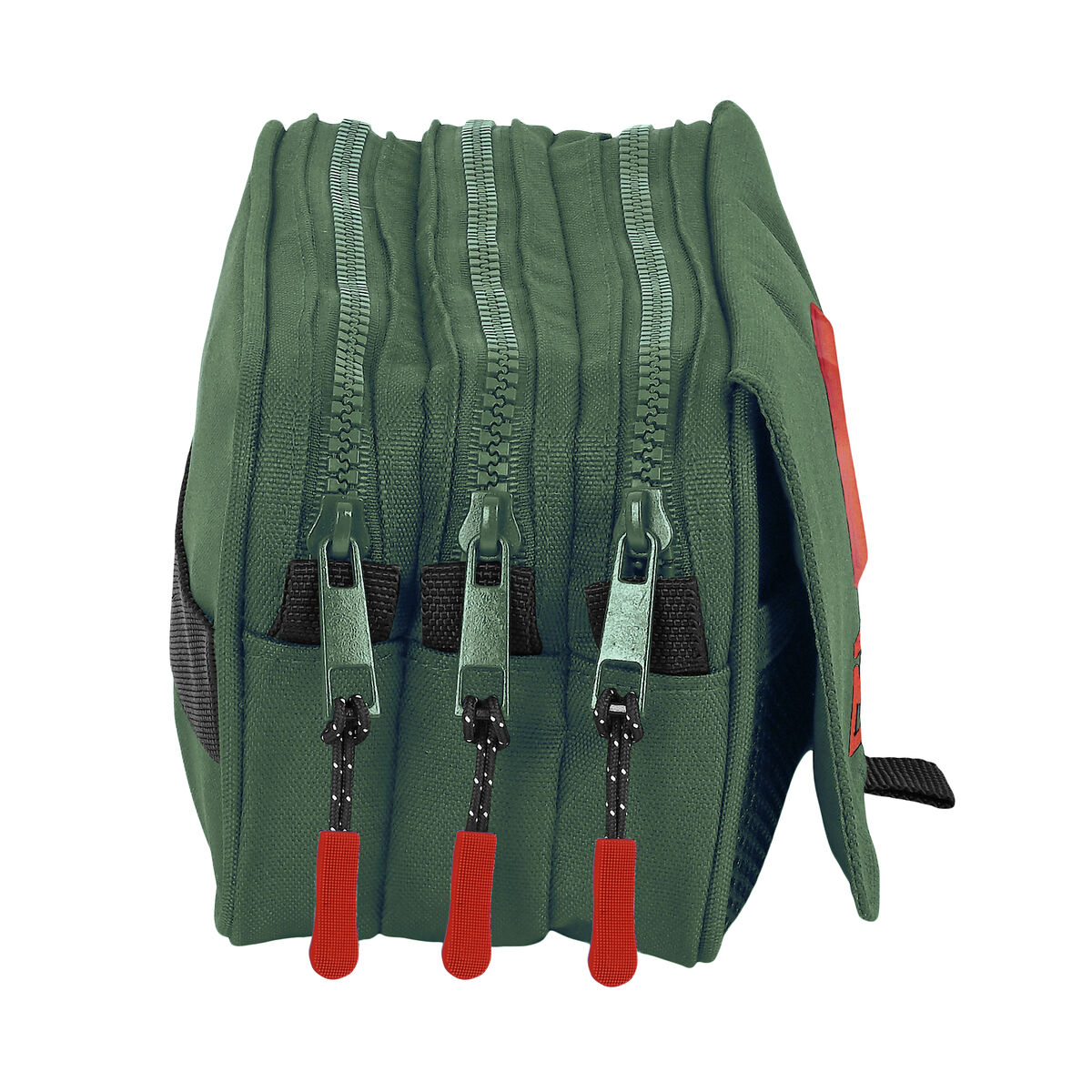 Portatodo Triple Munich Verde Verde (21,5 x 10 x 8 cm)