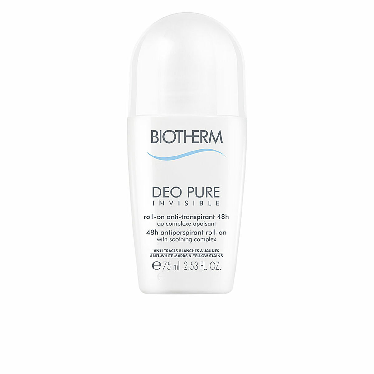 Desodorante Roll-On Pure Invisible Biotherm