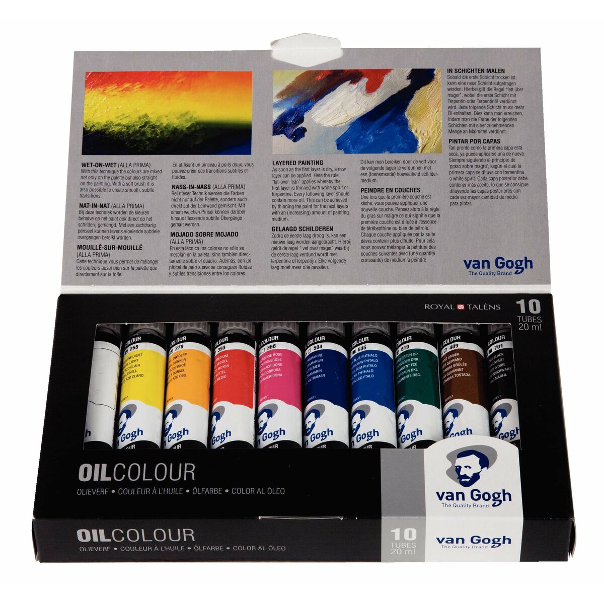 Set de pintura Talens Art Creation Van Gogh Multicolor 200 ml