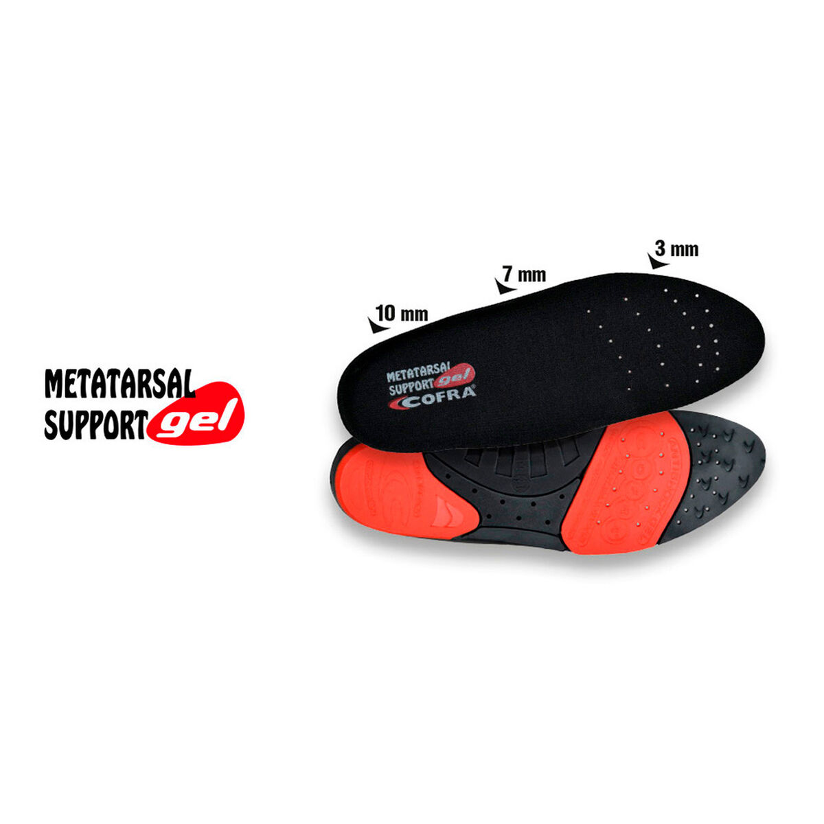 Plantillas Cofra Metatarsal Support Gel Poliuretano