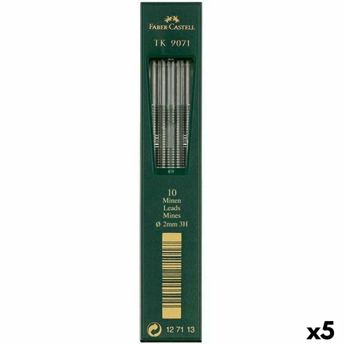 Recambio de mina Faber-Castell 2 mm (5 Unidades)