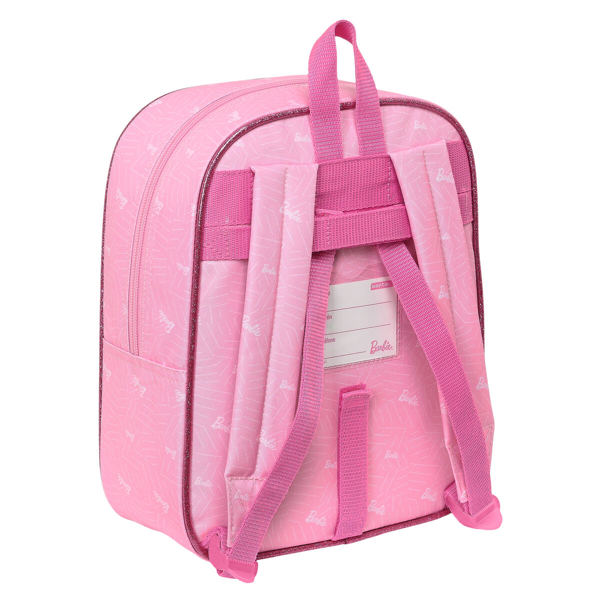 Mochila Infantil Barbie Girl Rosa 22 x 27 x 10 cm
