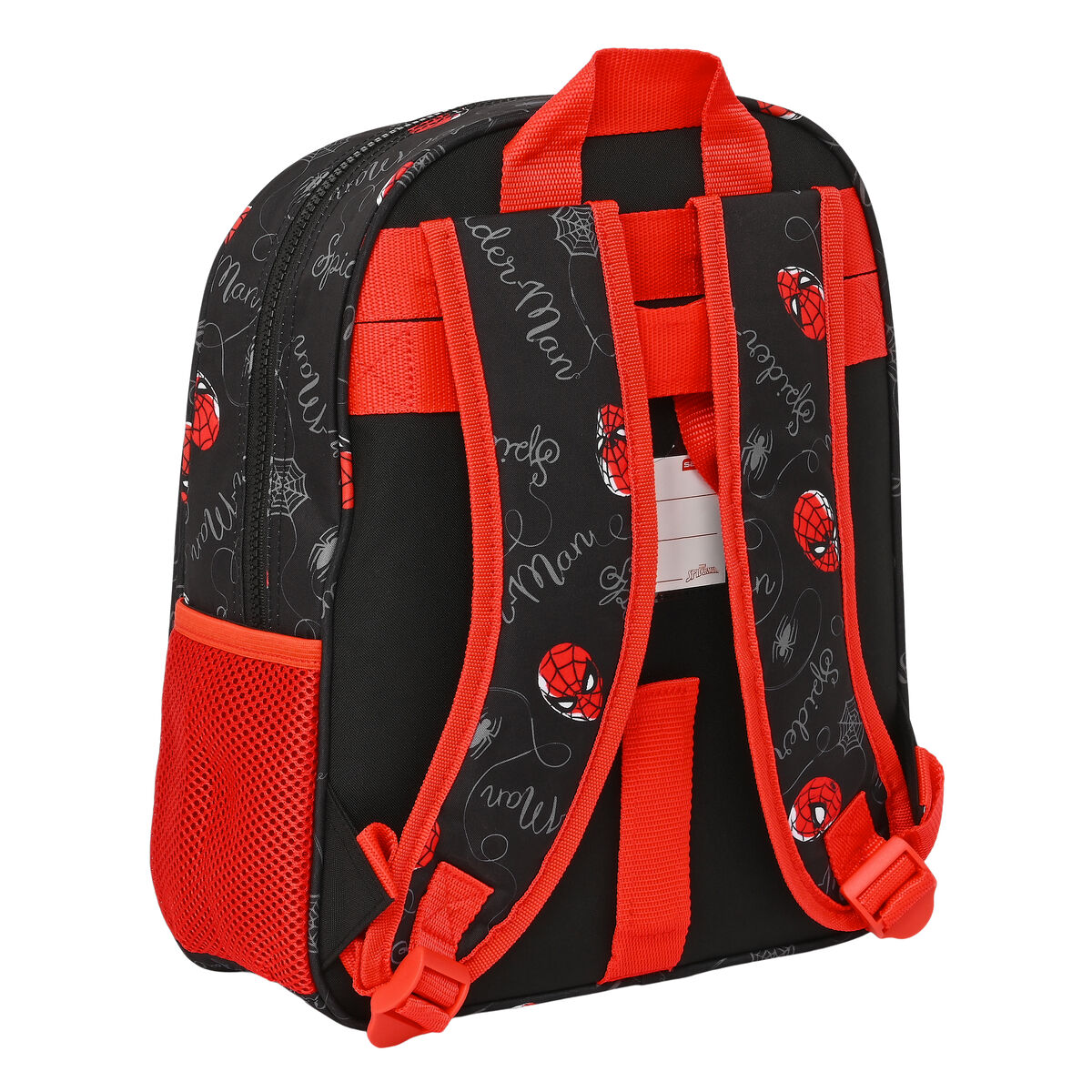 Mochila Infantil Spider-Man Hero Negro 27 x 33 x 10 cm
