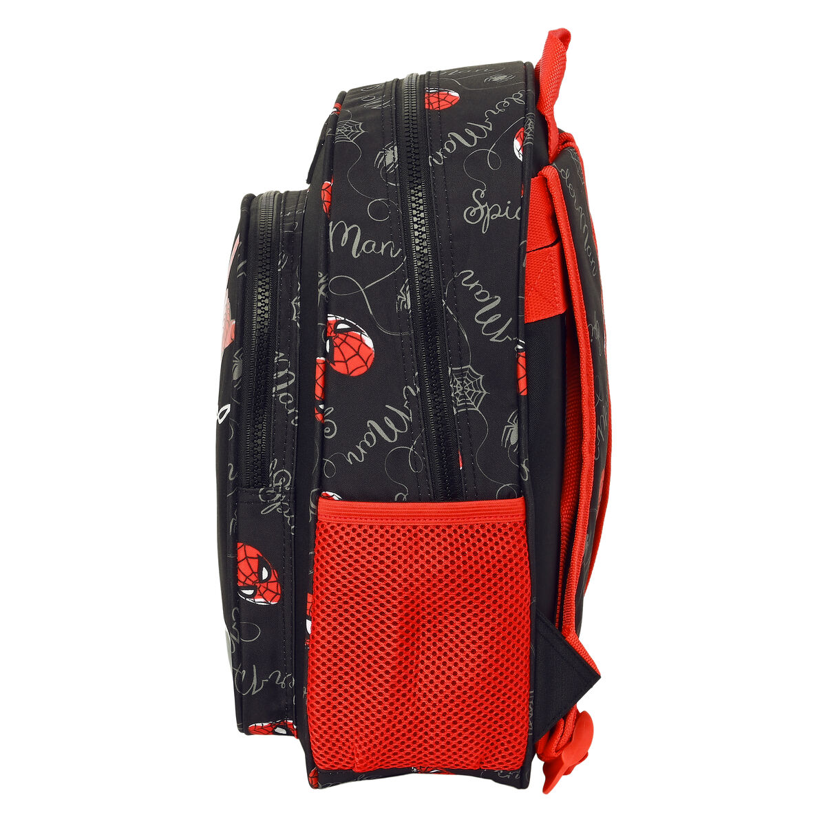Mochila Infantil Spider-Man Hero Negro 27 x 33 x 10 cm